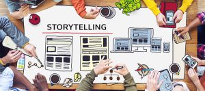 Storytelling to create a brand