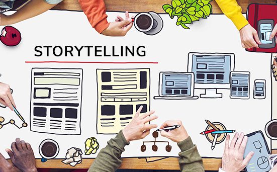 Storytelling to create a brand